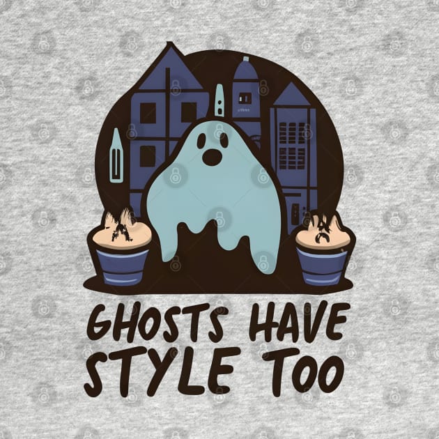 Ghosts have style too by NomiCrafts